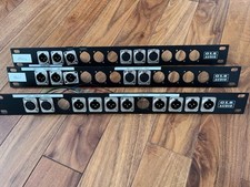 Usado, (Conjunto de 3) Conectores GLS AUDIO XLR macho e conector XLR fêmea com rack de painel comprar usado  Enviando para Brazil