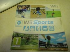 Nintendo Wii Wii Sports con el estuche de carton original Pal España comprar usado  Enviando para Brazil