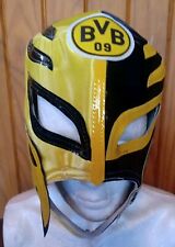 Borussia Dortmund BVB máscara de lutador mexicano rímel luchador México wrestling, usado comprar usado  Enviando para Brazil