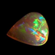 Opala colorida Etiópia grau museu 100% natural 1,16 CT comprar usado  Enviando para Brazil