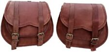 Bolsa de couro feita à mão para bicicleta, alforjes de sela, bolsa de couro. comprar usado  Enviando para Brazil