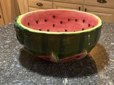 Watermelon oval bowl for sale  Hurricane