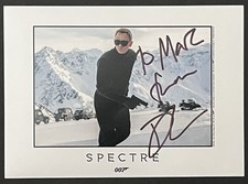 Fotografia personalizada assinada à mão 007 James Bond Daniel Craig autografada  comprar usado  Enviando para Brazil