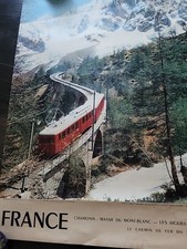 Affiche chamonix massif d'occasion  Gap
