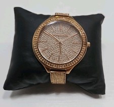 Usado, Relógio feminino Michael Kors cristal pavê mostrador e pulseira MK-3251 nova bateria como está  comprar usado  Enviando para Brazil