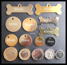 Engraved pet tags for sale  BROXBURN