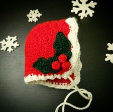Cappellino cuffietta natale usato  Genova