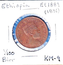 1896 1889 ethiopia for sale  Racine