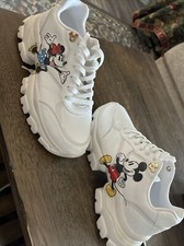 Tênis Disney Feminino Mickey Mouse Branco Vermelho Feminino Tamanho W10 comprar usado  Enviando para Brazil