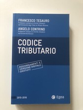 Codice tributario 2015 usato  Camparada