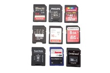 9x SD Karten SanDisk Speicherkarte Memory Card Konvolut 64GB 32GB 16GB 8GB 1GB comprar usado  Enviando para Brazil