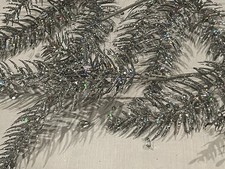 Silver glitter xmas for sale  Franklin Lakes