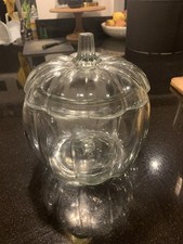 Halloween glass pumpkin for sale  YORK