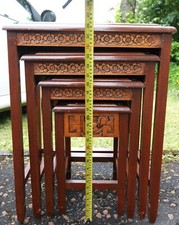 Chinoiserie carved set for sale  GLASGOW