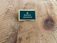 Placa expositor ROLEX - GMT-MASTER - Metal - 4´7 x 3 cm comprar usado  Enviando para Brazil