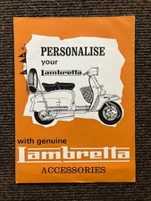 Lambretta scooter accessories for sale  BEDFORD