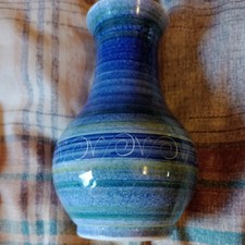 Vase studio pottery for sale  REDRUTH