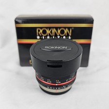 Lente Rokinon 7.5mm F3.5 olho de peixe MFT preta para Olympus Panasonic ótimo estado comprar usado  Enviando para Brazil