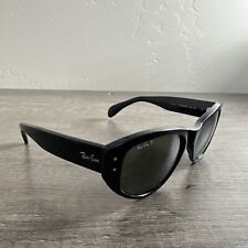 Gafas de sol Ray Ban negras ojo de gato Italia RB4152 vagabundo 601 monturas solamente segunda mano  Embacar hacia Argentina