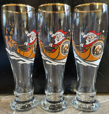 Christmas beer glasses for sale  Allport