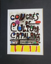 Joan miro congres for sale  Ocala