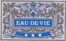 Rare ancienne étiquette d'occasion  Reims
