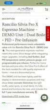 Rancilio silvia pro for sale  San Jose