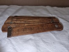 Antico metro legno usato  Fontanellato