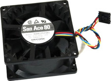 ventilateur pour Dell Optiplex 745 755 760 HU540 0HU540 San Ace 80 9G0812P1F081, usado comprar usado  Enviando para Brazil