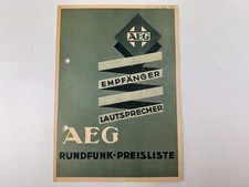 Rig aeg rundfunk gebraucht kaufen  Stuttgart