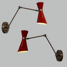 Usado, Luminária de parede estilo stilnovo latão bruto italiano - Luz do meio do século - Arandela de parede comprar usado  Enviando para Brazil