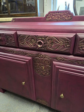 1940 sideboard carved for sale  BRIGHTON