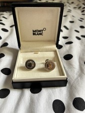 Montblanc meisterstuck cufflin for sale  LEICESTER