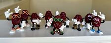 Figuras vintage California Raisins 1987 2,5” saxofone, microfone, dança, doces comprar usado  Enviando para Brazil