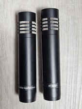 Par de 2 microfones condensadores cardioides Audio-Technica AT2021 diafragma pequeno, usado comprar usado  Enviando para Brazil