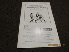 Worthing wycombe wanderers for sale  UK