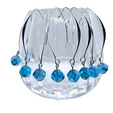 Handmade blue crystal for sale  Holland