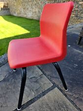 Red school chairs for sale  SWANSEA