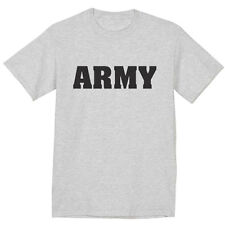 Camiseta del Ejército de EE. UU. Gris Texto Negro Ejército segunda mano  Embacar hacia Mexico