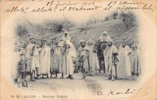 Algérie kabylie mariage d'occasion  France