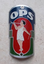 Distintivo de cabeça antigo bicicleta bicicletas OPS França tubo bicicleta vintage francesa #2 comprar usado  Enviando para Brazil
