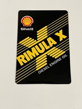 calendário de bolso cartão vintage 1992 shell lubrificantes de óleo de carro rimula X diesel #3224, usado comprar usado  Enviando para Brazil