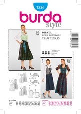 7326 patron burda d'occasion  France