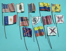 Lote de BANDEIRAS ACESSÓRIOS para Argentina DSG brinquedo de plástico soldados Grã-Bretanha 1:32 comprar usado  Enviando para Brazil