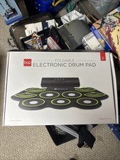 Almofada de bateria eletrônica dobrável bcp - conjunto de bateria e alto-falantes de 9 peças comprar usado  Enviando para Brazil