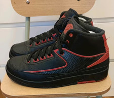 Nike Air Jordan 2 Black Red EU 39 US 6.5 UK 6 Max High SB Force Dunk Czarne na sprzedaż  Wysyłka do Poland