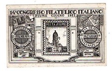Cartolina congresso filatelico usato  Italia