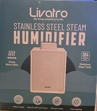 Umidificador de aço inoxidável Livatro 3L umidificador de névoa quente fácil de limpar. CAIXA ABERTA comprar usado  Enviando para Brazil