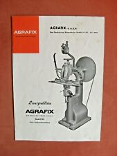 Agrafix ersatzteilliste drahth gebraucht kaufen  Osterholz-Scharmbeck
