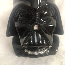 Caneca Darth Vader Star Wars 1995 produzida em 3D Lucas Film Ltd. #46044 preta prata. , usado comprar usado  Enviando para Brazil